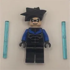 LEGO BATMAN NIGHTWING Original Minifigure 7785 ARKHAM ASYLUM