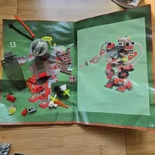 Lego Life on Mars 18 Building Pieces and Booklet with Instructions