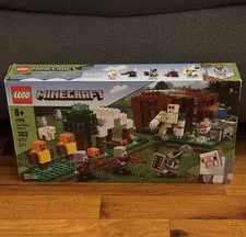 LEGO Minecraft 21159 The Pillager Outpost set W/manual *READ DESCRIPTION*
