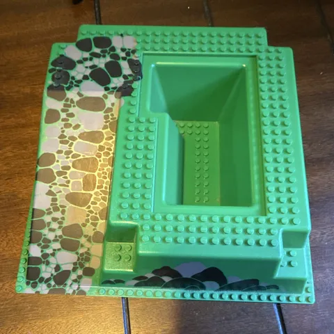 LEGO 2552 Printed Baseplate Green Custom Printed Landscape Pattern 1pc