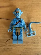 Lego Jake Sully Minifigure avt011 New Avatar. The way of water. Missing hair