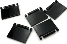 Lego 5 New Black Minifigure Utensil Book Covers Parts