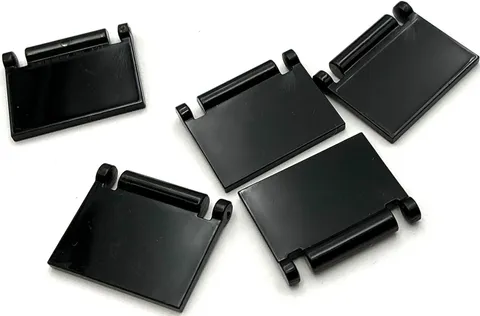 Lego 5 New Black Minifigure Utensil Book Covers Parts
