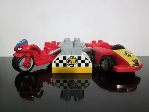 Lego Duplo Spiderman Motorcycle Marvel Superhero Mickey Mouse Clubhouse Car