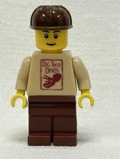 Lego 2007 Legoland Dig Those Dinos Large Minifigure Retired Promotion California