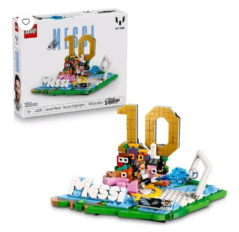 LEGO Lionel Messi Soccer Highlights 43011 Limited Edition 500 Pieces