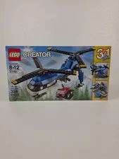 LEGO Creator Twin Spin Helicopter 31049 3-in-1 326pcs Complete Set Ages 8-12