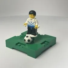 LEGO Soccer Field Stadium Piece Set With Ball And Minifigure