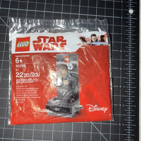 LEGO Star Wars DJ Polybag 40298, Last Jedi, New sealed, 22 PCs Mini fig CMF New!