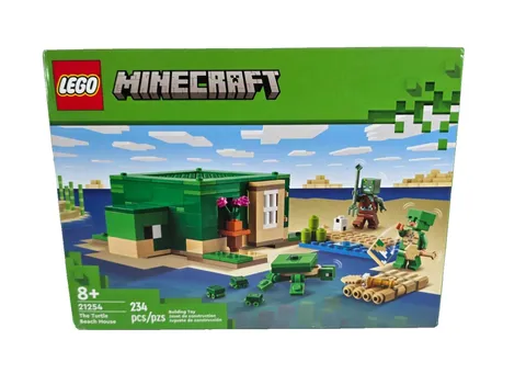 LEGO Minecraft: The Turtle Beach House (21254) New In Box