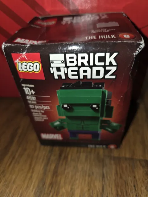Factory Sealed LEGO BRICKHEADZ: Marvel's Avengers The Hulk (41592) RETIRED