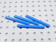 LEGO Lot of 4 Blue 4L Wands Lightsaber Blades Weapon Minifig BL