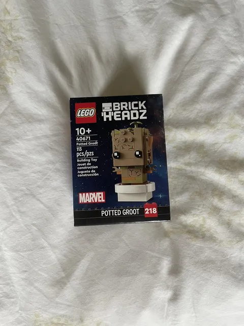 LEGO BRICKHEADZ: Potted Groot (40671) NISB see pics for box condition