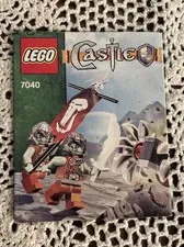 LEGO Castle, 7040 Dwarves' Mine Defender, INSTRUCTION Manual Booklet ONLY