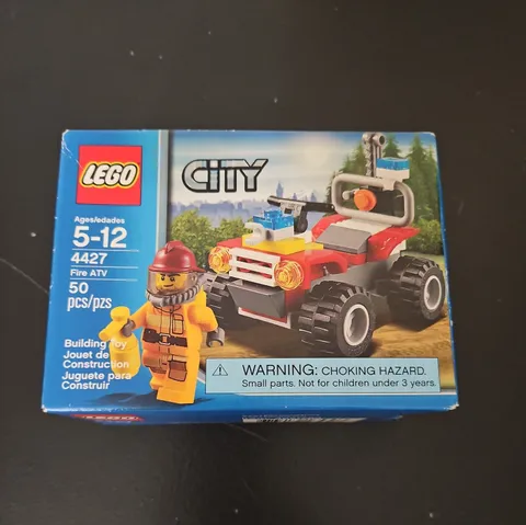 LEGO (4427) City: Fire Atv - New Sealed Retired - Car Truck Town Fireman Rescue