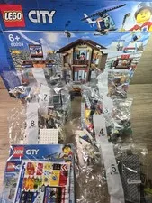 LEGO City 60203 Ski Resort -- Retired NEW Open Box 100% Complete