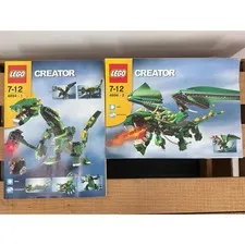 LEGO Creator 4894 Mythical Creatures Instruction Manuals Books 1 & 2 Only