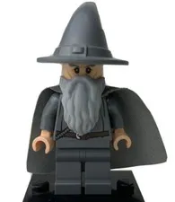 LEGO MINIFIGURE RETIRED LORD OF THE RINGS GANDALF  FROM 2015