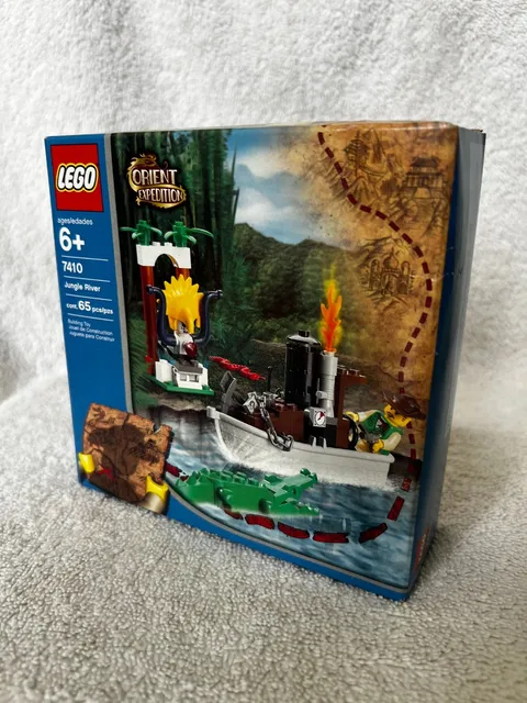 Vintage 2003 LEGO Orient Expedition 7410 Jungle River NISB