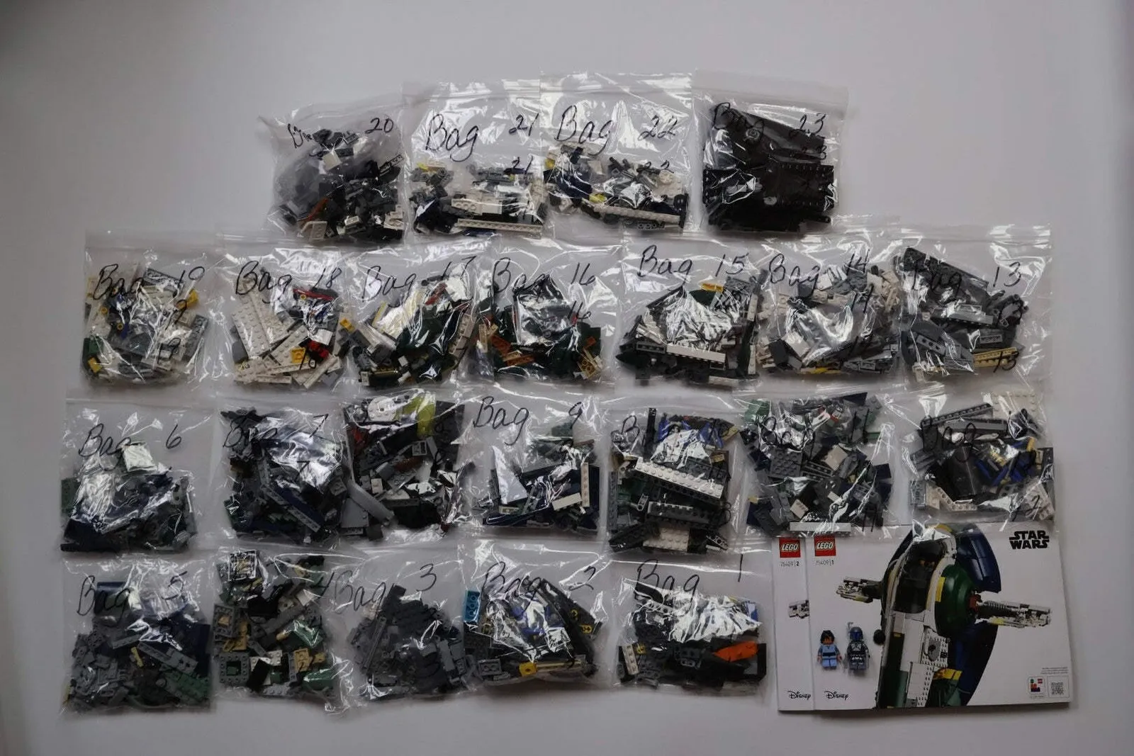LEGO® Star Wars™ 75409 Jango Fett's Firespray-Class Starship 100% Complete W/Ins