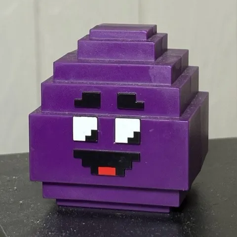 LEGO BrickHeadz Grape 40310 Purple 86pc Printed Parts Build Figure 2018