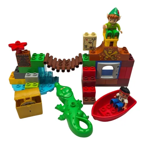 37 of 39 Bricks from Lego Duplo Disney Peter Pans Visit 10526 No Box/Manual