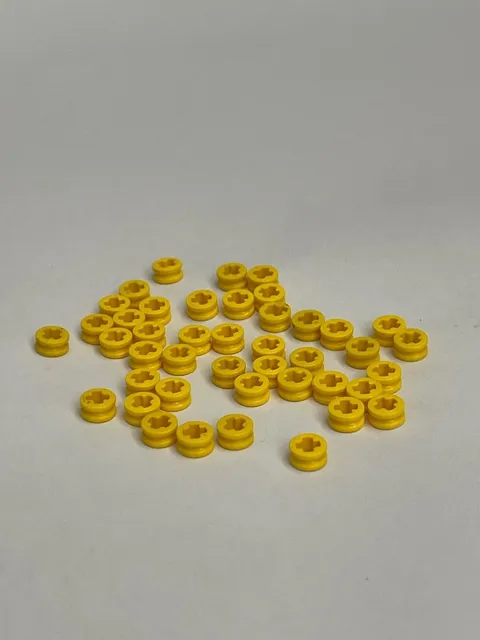 Lego 42136 32123 4265 Yellow Replacement Parts Pieces Lot of 43