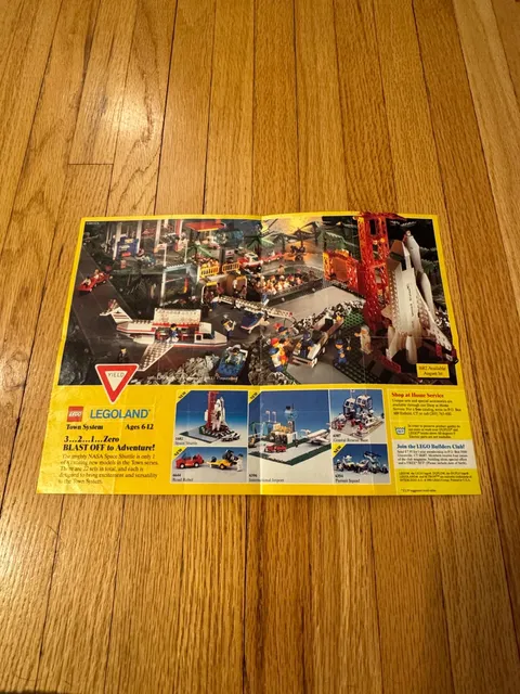 Lego System Catalog Lego Club Pamphlet