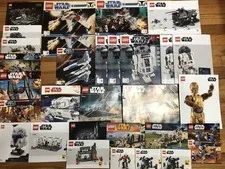 Lego Star Wars Instruction Manual Lot