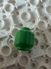 LEGO 3626 Bright Green Minifigure, Head (Plain)