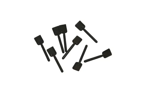 8 Lego® Figure Minifig Accessories Spade Shovel DARK GREY
