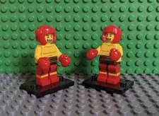 LEGO Boxer Figures Set Of 2 With Stand
