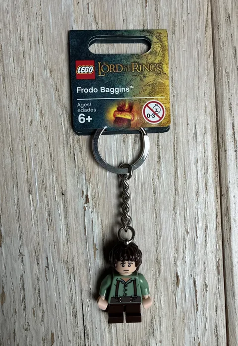 New LEGO 850674 Frodo Baggins Keychain Minifigure Lord of The Rings Movie LOTR