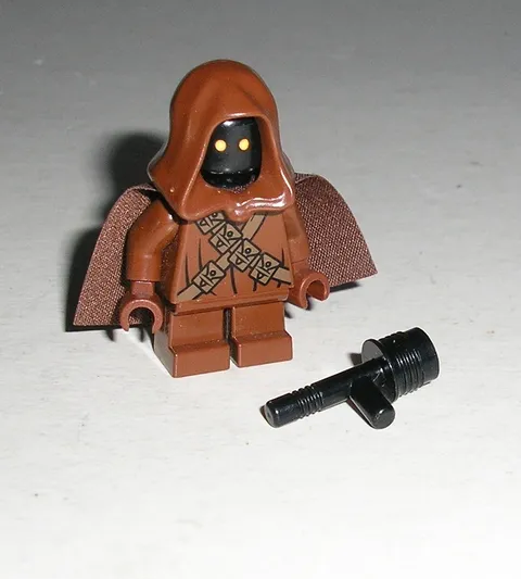 2005 LEGO Star Wars JAWA w/ Cape Minifigure from 10144 Sandcrawler - *Minty*