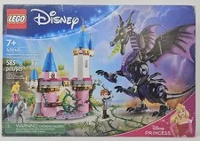Lego 43240 Disney Maleficent’s Dragon Form & Aurora's Castle Set, New/BLEM PKG