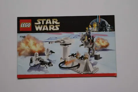 LEGO® Star Wars™ 7749 Echo Base Instruction Manual Only!