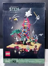 LEGO Ideas 21355 The Evolution of STEM 879 Pieces NEW Sealed Damaged Box
