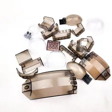 Lego Smoke Windshield Windscreen & Round Clear Windscreens Lot of 20 Replacement