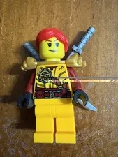 LEGO Ninjago Skylor Minifigure sw773 Pearl Gold Shoulder Armor Crystalized