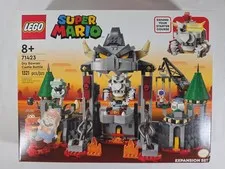 LEGO Super Mario 71423 DRY BOWSER CASTLE BATTLE Retired Expansion Set NEW figure