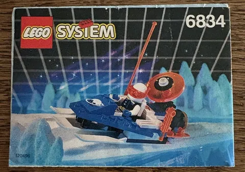Vintage LEGO System 6834 Instruction Manual BOOK ONLY