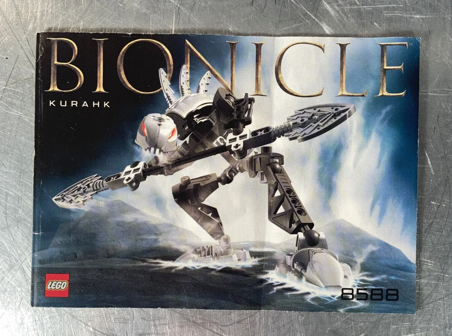 Lego Bionicle Rahkshi Kurahk (8588) INSTRUCTION MANUAL Booklet ONLY *READ*