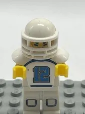 LEGO Minifigure "Football Player" Series 8 (col117) - American Football Collectible Fig
