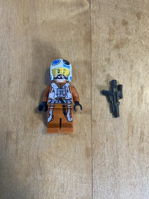 Lego Star Wars Resistance Pilot X-wing (Temmin 'Snap' Wexley) Minifigure