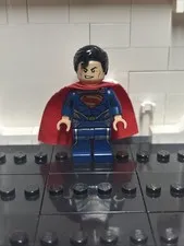 LEGO® DC Minifigure: Man of Steel Superman Dark Blue (sh0077) 76003 76009 76002