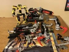 LEGO Exo-Force Combat Crawler X2 7721 Incomplete + Extra Drone