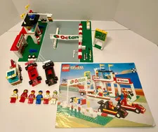 Vintage LEGO 6337 Race System Fast Track Finish Complete Set w/ Manual - No Box