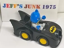 LEGO DUPLO Batman (no cape) & Batmobile shell parts DC