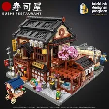 Lego Bricklink Designer Program 910060 Sushi Restaurant Brand New Sealed In Box