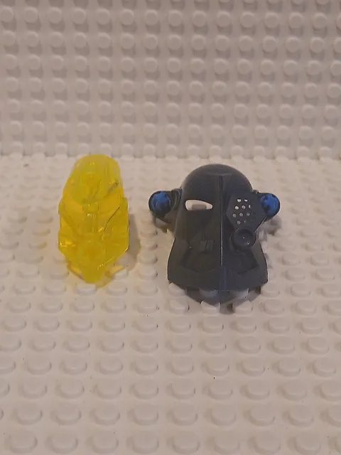 Lego Bionicle Mask Kaukau Nuva  (Adaptive Armor Style) Part 61787 + Connection 